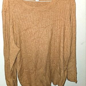 Liz Claiborne Camel Sweater Size 2X